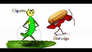 La Cigarra y La Hormiga. Cuento de Fabula Infantil con Moraleja.