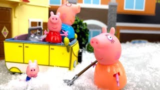 Свинка Пеппа на русском — Игрушки Пеппа и новогодние подарки