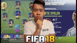 BISSCHEN EINSPIELEN FÜR DIE LETZTE WEEKEND LEAGUE ? FIFA18 RTG#202