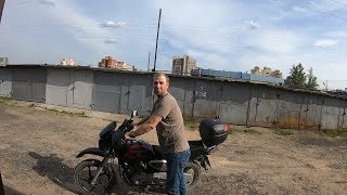 Bajaj Boxer BM150X - Полный тест работы сигнализации на мотоцикле.