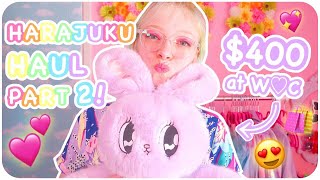 I SPENT $400 AT W♡C | Harajuku Haul Part 2 | SHOPPING IN TOKYO JAPAN 2019
