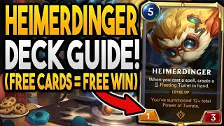 LEGENDS OF RUNETERRA GUIDE | How To Play A Heimerdinger Deck! ?