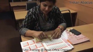 Abacus Tutor Training India