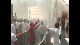 Rae Bareli : FIRE Broke Out In Amit Shah's Rally | ABP News