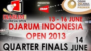 QF - XD - Chan P.S./Goh L.Y. vs T. Ahmad/L. Natsir - 2013 Djarum Indonesia Open