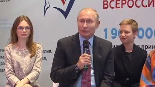 Владимир Путин _ Встреча со школьниками – авторами лучших сочинений!