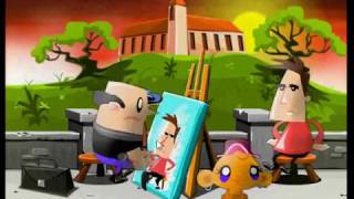 Игра Счастливая обезьянка 5 прохождение Monkey GO Happy 5 walkthrough