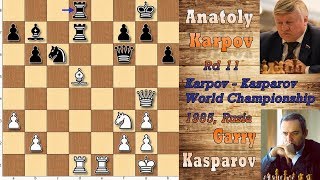 Pengorbanan Menteri Garry Kasparov Melawan Anatoly Karpov