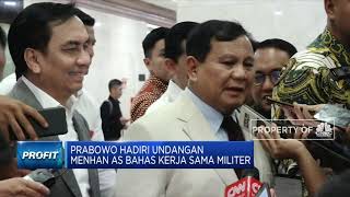 Prabowo Hadiri Undangan Menhan AS Bahas Kerja Sama Militer