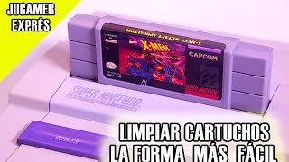 Como Limpiar Cartuchos  De La  Forma Más Fácil ( SNES FAMICOM GENESIS MEGADRIVE )