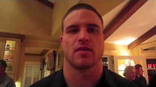 A message to all the servite football players from Chris Gallipo