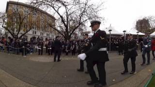 Remembrance Day commemoration 360 video