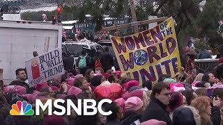 Women Lead Backlash Against Donald Trump, Whether U.S. Is Ready Or Not | Rachel Maddow | MSNBC