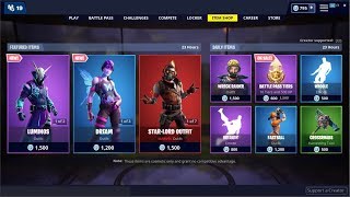 NEW*Drem & Luminos Skins! Fortnite Item Shop May 4, 2019