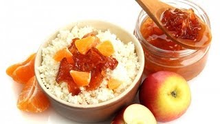 Варенье из яблок и мандаринов