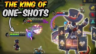 HARLEY ONE SHOTS EVERYONE?! (EVEN TANKS!) MOBILE LEGENDS