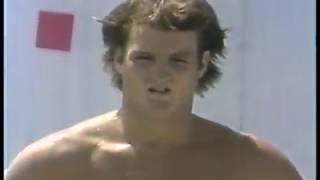 Olympics - 1984 - L A Games - Diving - Mens 10m Platform Dive 6 - USAs Bruce Kimbell + Greg Louganis