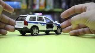 ТехноПарк 1:43 VOLVO полиция машинка