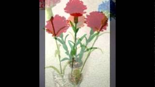 Любимый бисер-Гвоздики из бисера