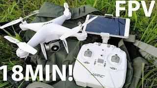 Бюджетный квадрокоптер для новичка с камерой и FPV JJRC H68 Bellwether