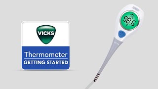 Vicks RapidRead Digital Thermometer VDT972US - Getting Started