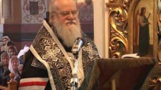 Митрополит Исидор. Утреня Великого Понедельника.
