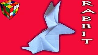 Как сделать КРОЛИКА из бумаги. Заяц оригами своими руками. Поделки из бумаги