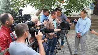 2017 Крым, Феодосия - Заявление и.о. Главы администрации Феодосии Сергея Фомича