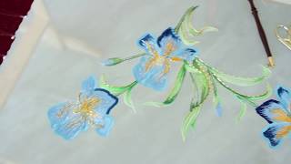 Как проходит обучение люневильской вышивке онлайн / Luneville embroidery: How is training online