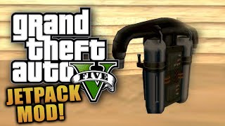 GTA 5 Online - AWESOME New "JETPACK MOD!" Gameplay! (GTA V)
