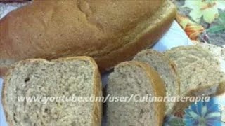 PÃO INTEGRAL COM LINHAÇA RICO EM FIBRAS POR CULINARIATERAPIA