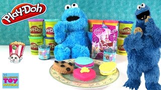 Play Doh Surprise Cookie Monster Toys Shopkins MLP Fun | PSToyReviews