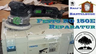 Festo RO 150E reparieren... Motorkohlen wechseln und innen reinigen!