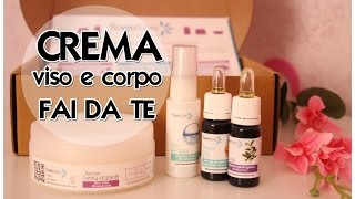 CREMA VISO e CORPO FAI DA TE in 1 MINUTO???