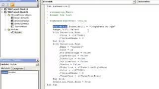What is Macro? - Excel VBA - Visual Basic Tutorials