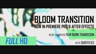 How to create a Bloom Transition effect in Premiere Pro same as in FCP X