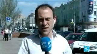 Ukraine: Pro-Russian militants have taken control of the city council building