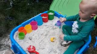 Игры с песком для детей. Games for children with sand