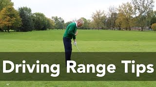 Driving Range Tips You Can't Practice Without | Golf Instruction | My Golf Tutor