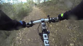 Descenso técnico Calvario Chico en Coto Cuadros MTB BT BTT Mountain Biking bici montaña