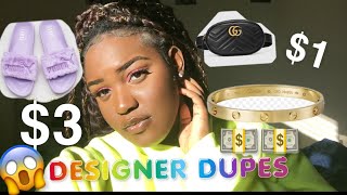 DESIGNER DUPES FROM ALIEXPRESS- Boujee on a budget