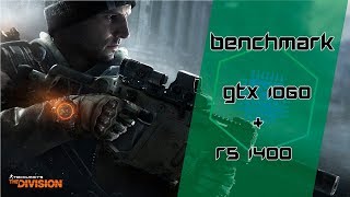 GTX 1060 6GB + Ryzen 5 1400 - Tom Clancy's The Division ‹ GamerPC › BR