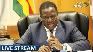 Mnangagwa addresses masses on his return in Zimbabwe, 22 November 2017