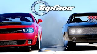 GTA V: TOP GEAR | DODGE CHALLENGER vs DODGE CHARGER (MÁQUINA MORTÍFERA) - Tj