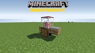 Cara Membuat Gerobak Popcorn !! - Minecraft Tutorial