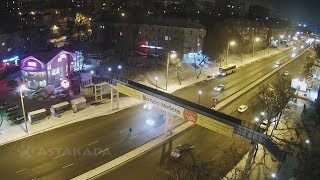 Astakada Владивосток ДТП Сбил пешехода 25 ноября 2017 проспект 100 летия