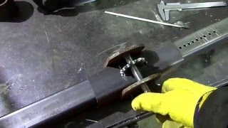 Самодельная стойка для дрели и перфоратора.  Home-made frame for drill