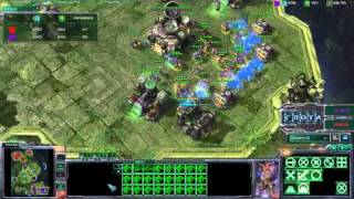 StarCraft 2 - SC491 - Rine (P) vs Goody (T) on Jungle Basin