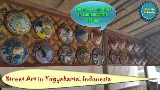 Things to Do in Yogyakarta Beautiful Wall Art and Graffiti in Jogja