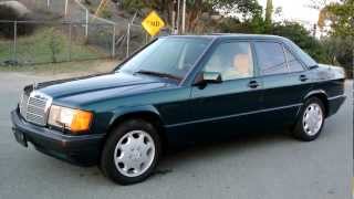 1993 Mercedes Benz 190E Limited Edition LE One of 700 Made W201 Sedan 1 Owner Classic Youngtimer